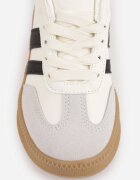  Pantofi sport sneakers în stil retro cu vârf larg Shaima Bej