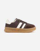  Pantofi sport sneakers în stil retro cu vârf larg Shaima Maro