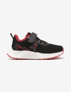  Pantofi Sport Sneakers Negru-Roșu Decorate cu Aplicație Fonarea