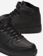  Pantofi Sport Tip Sneakers Negri Peste Gleznă Cu Scai Rayanne
