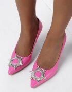  Pantofi stiletto Fucsia Eunolis