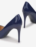  Pantofi stiletto granat lăcuiți Flicha