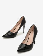  Pantofi stiletto Negre Hamster