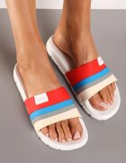 Papuci Bej și Roșii din Spumă Ușoară cu Talpă Plată Uvetta