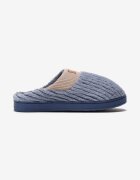  Papuci bleumarin tip slip-on cu talpă plată Tercedes