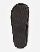  Papuci Negri Clasici slip-on cu blană Selomir