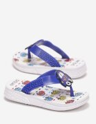  Papuci tip japoneză Bleumarin Plati cu Aplicație în formă de mașină Sansa
