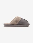  Papuci tip slip-on cu blană Clasici Gri Selomir