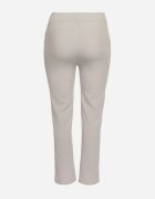 pesail Pantaloni Gri de stofă cu elastic în talie și șnur cu buzunare Hevissa