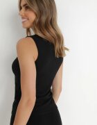 pesail Top Negru de Bumbac Fyreth