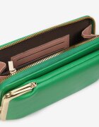  Portofel Geantă Mini Verde cu Portmoneu Decorativ și Curea Subțire Yathika