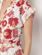 pretty Rochie Bordeaux din Vâscoză cu Croială tip Cămașă cu Curea cu Cataramă Nitasiela