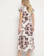 pretty Rochie Neagră cu Viscoză cu Croială tip Cămașă cu Curea cu Cataramă Nitasiela