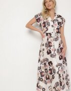 pretty Rochie Neagră cu Viscoză cu Croială tip Cămașă cu Curea cu Cataramă Nitasiela
