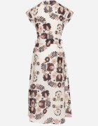 pretty Rochie Neagră cu Viscoză cu Croială tip Cămașă cu Curea cu Cataramă Nitasiela