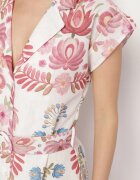 pretty Rochie Rozalie cu viscoză stil cămașă cu curea cu cataramă Nitasiela