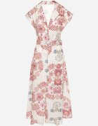 pretty Rochie Rozalie cu viscoză stil cămașă cu curea cu cataramă Nitasiela