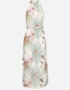 pretty Rochie Verde cu Pliuri cu Legătură și Curea cu Cataramă Nitenna