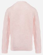  Pulover Roz din Tricot Moale Paumu
