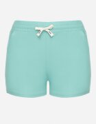 queene Pantaloni scurți Din bumbac Verde deschis Decorați cu șnur Liralise
