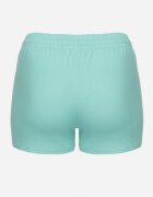 queene Pantaloni scurți Din bumbac Verde deschis Decorați cu șnur Liralise