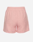queene Pantaloni scurți Roz decorati cu legătură Liraine
