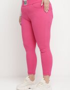queene Pantaloni Skinny Roz închis cu Buzunare Afrina