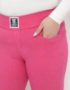 queene Pantaloni Skinny Roz închis cu Buzunare Afrina