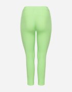 queene Pantaloni Verde deschis cu Talie Înaltă și Elastic în Talie și Șnururi Reglabile Berlioza