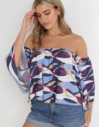 r&f fashion Bluză Bleumarin-Albastră Adreney