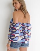 r&f fashion Bluză Bleumarin-Albastră Adreney