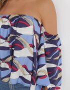 r&f fashion Bluză Bleumarin-Albastră Adreney