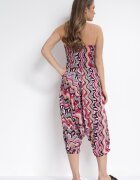 r&f fashion Bluză Pantaloni și Salopetă 3 în 1 Fucsia din țesătură de bumbac Trista