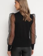 r&f fashion Cardigan Negru Tanisha