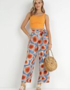 r&f fashion Pantaloni albaștri-roșii Elitea