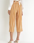 r&f fashion Pantaloni Portocalii Largi cu dungi Cleeki