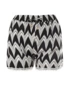 r&f fashion Pantaloni scurți Negri Amarhopis