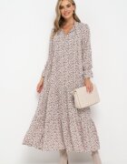 r&f fashion Rochie Maro-Albă Elime