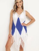 r&f fashion Tunică Alb-albastră Nyssaia