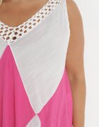 r&f fashion Tunică Alb-Fuchsia Nyssaia