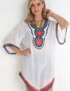 r&f fashion Tunică Albă Acoperitoare Kahlisine