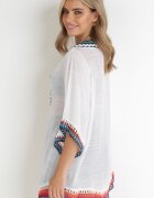 r&f fashion Tunică Albă Acoperitoare Kahlisine