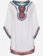 r&f fashion Tunică Albă Acoperitoare Kahlisine