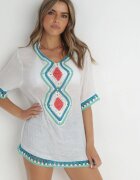 r&f fashion Tunică Albă Ieftină