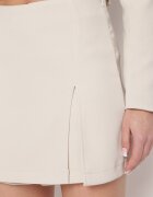 retro & icone Fustă-Pantaloni scurți bej Eleganti cu Fantă Jelrina