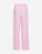 retro & icone Pantaloni Roz din Viscoză și In cu croială largă Almaris