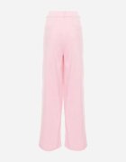 retro & icone Pantaloni Roz în stil de costum cu talie înaltă Glorda