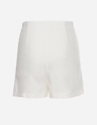 retro & icone Pantaloni scurți Albi Tip Fustă Cu fermoar Cu talie înaltă Efimar