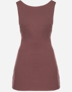 retro & icone Rochie Maro Cambrată cu Bumbac Talaza