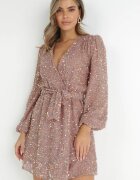 retro & icone Rochie Rozalie Paietată cu decolteu petrecut Cidoly